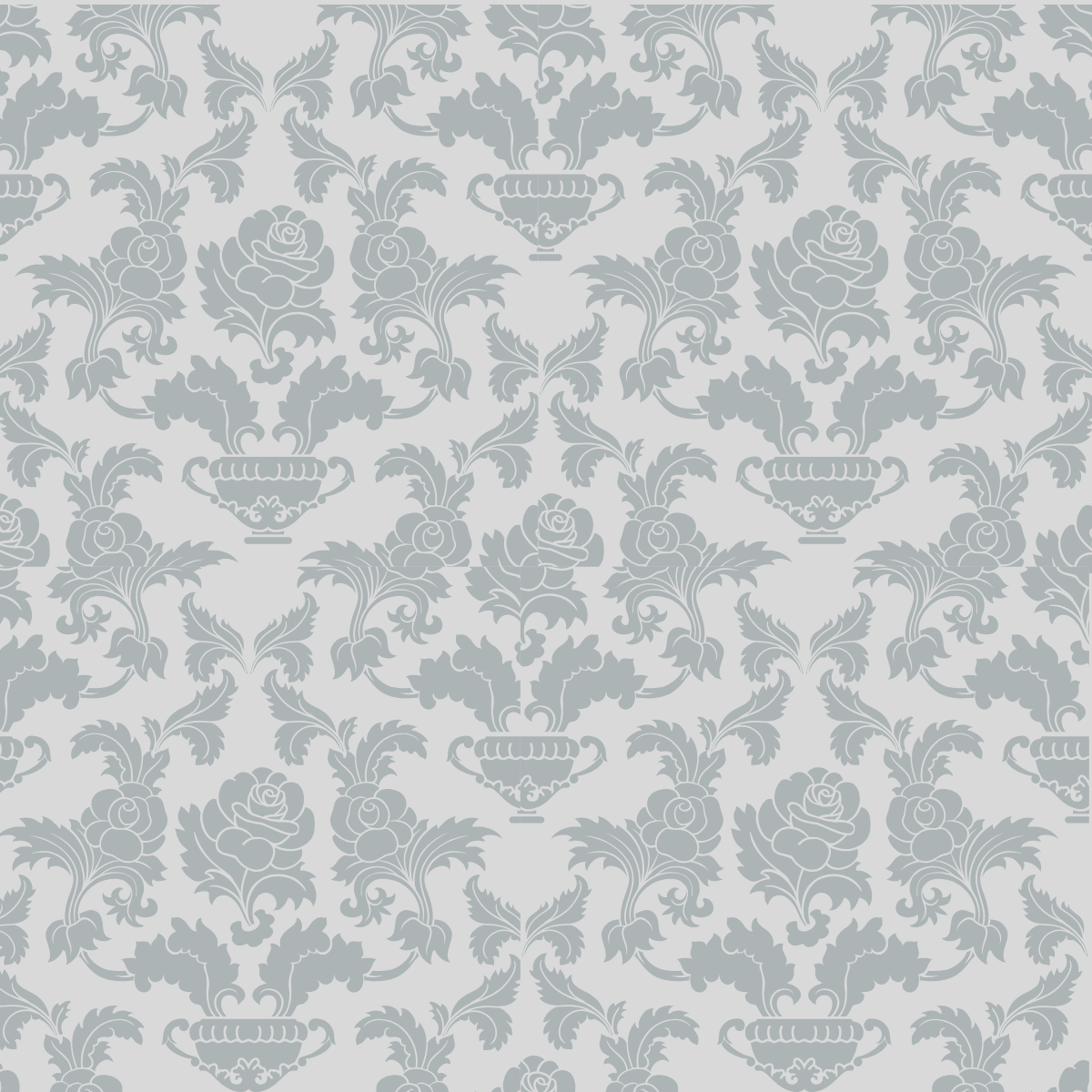 Woven Fabric Wallpaper - Classic Rose