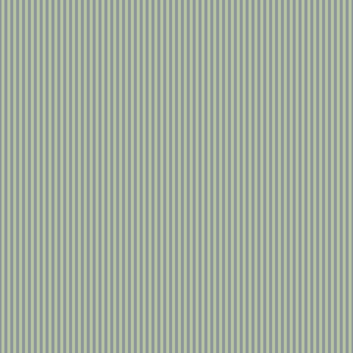 Woven Fabric Wallpaper - Striped Green Grey