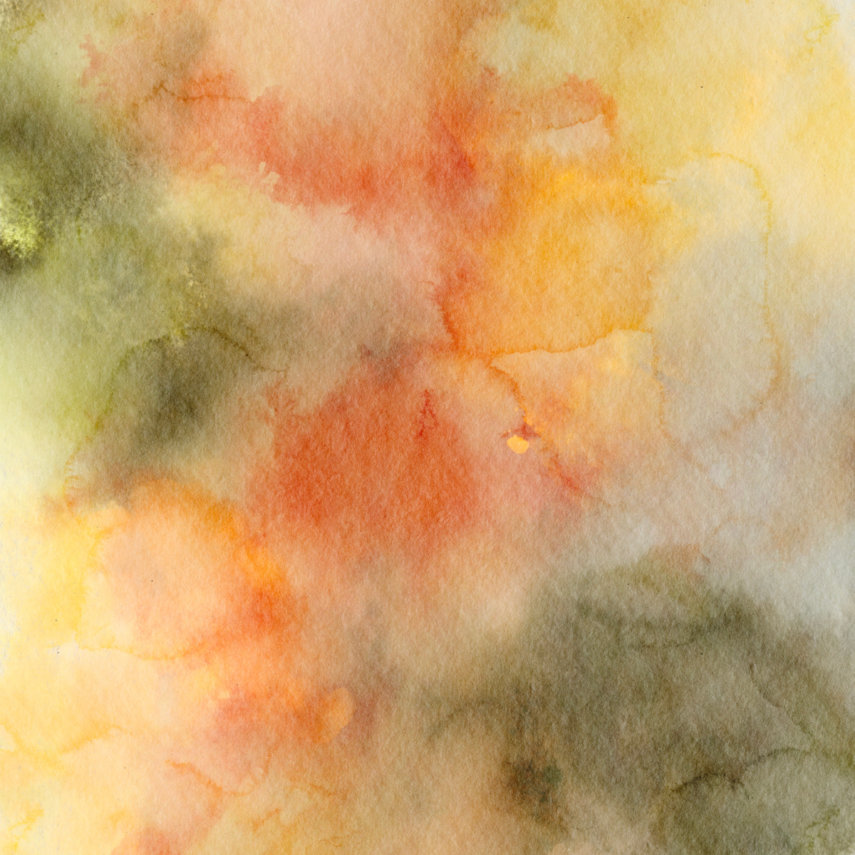 Woven Fabric Wallpaper - Watercolors