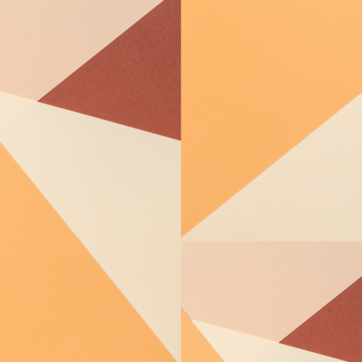 Woven Fabric Wallpaper - Multi-Color Block